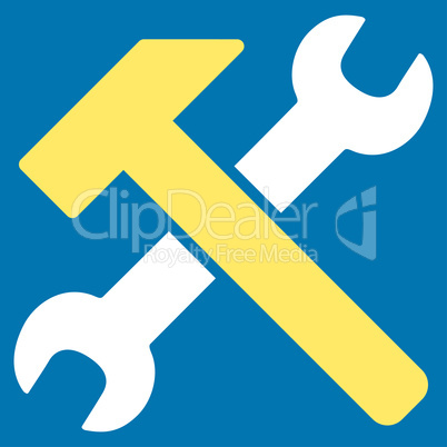Hammer And Wrench Icon