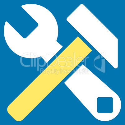 Hammer And Wrench Icon