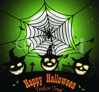 Halloween Greeting Card