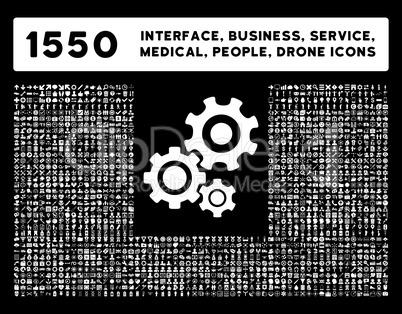 Interface, Business, Tools, People, Medical, Awards Glyph Icons