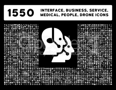 Interface, Business, Tools, People, Medical, Awards Glyph Icons