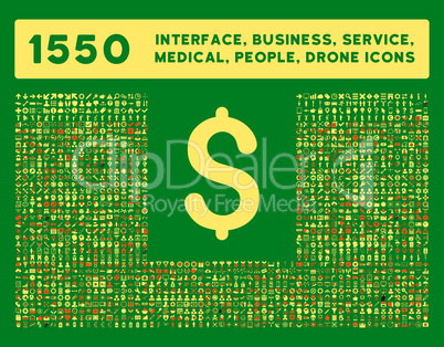 Interface, Business, Tools, People, Medical, Awards Glyph Icons