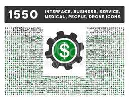 Interface, Business, Tools, People, Medical, Awards Glyph Icons