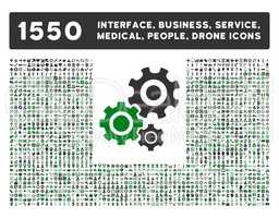 Interface, Business, Tools, People, Medical, Awards Glyph Icons