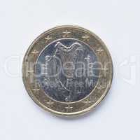 Irish 1 Euro coin