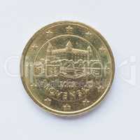 Slovak 50 cent coin