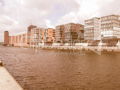 Retro looking Hafencity, Hamburg
