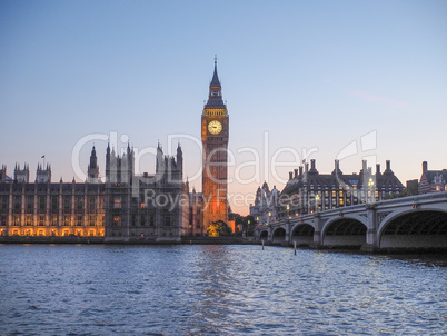 Houses of Parliament in London