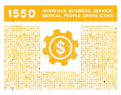 Interface, Business, Tools, People, Medical, Awards Glyph Icons