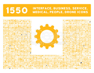 Interface, Business, Tools, People, Medical, Awards Glyph Icons