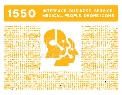 Interface, Business, Tools, People, Medical, Awards Glyph Icons