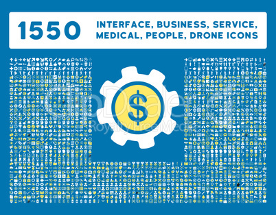 Interface, Business, Tools, People, Medical, Awards Glyph Icons