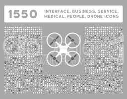 Interface, Business, Tools, People, Medical, Awards Glyph Icons