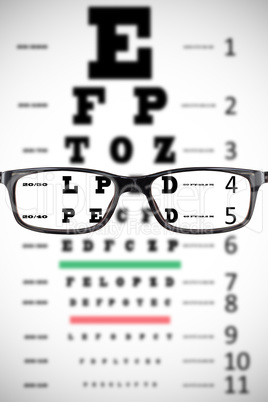 Composite image of glasses