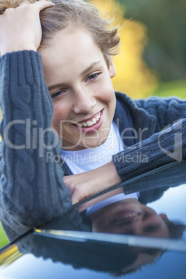 Happy Boy Male Child Teenager