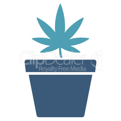 Cannabis Pot Icon
