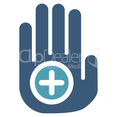 Hand Medical Marker Icon