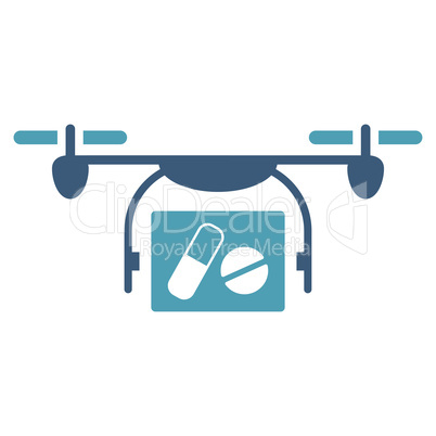 Medical Quadcopter Icon