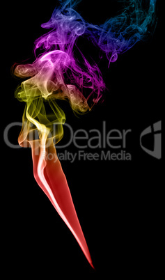 Abstract multicolored smoke Abstract multicolored smoke