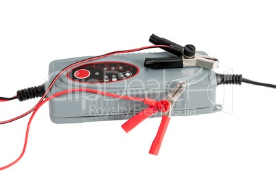 Modern electronic charger for car battery