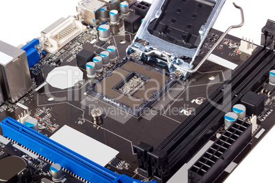 Electronic collection - Empty CPU socket