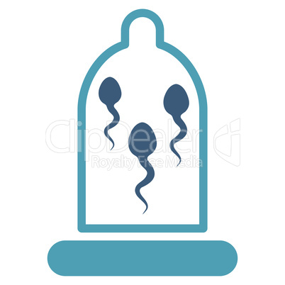 Sperm In Condom Icon