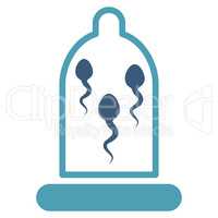 Sperm In Condom Icon