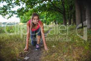 a girl of twenty European appearance young brown-haired woman in