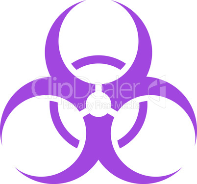 Violet--biohazard symbol.eps