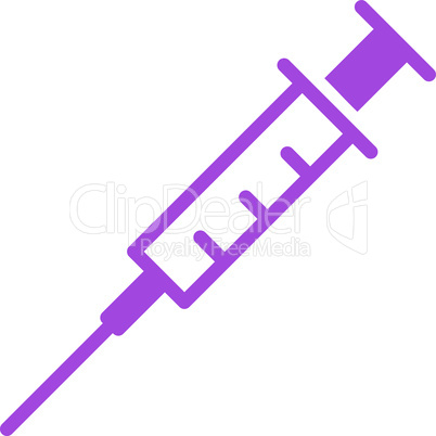 Violet--empty syringe.eps