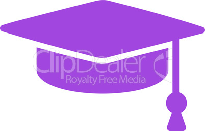 Violet--graduation cap.eps