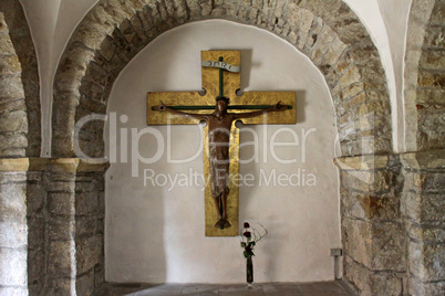 Kreuz in der Kirche in Fuhlen