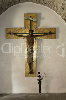 Kreuz in der Kirche in Fuhlen