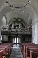 Orgel in der Kirche in Fuhlen
