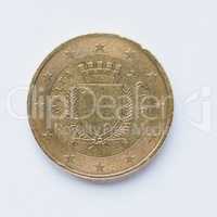 Maltese 50 cent coin