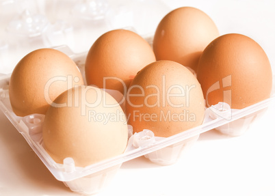 Retro looking Eggs picture