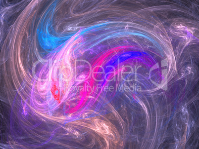 Digital Fractal on Black Digital Fractal on Black
