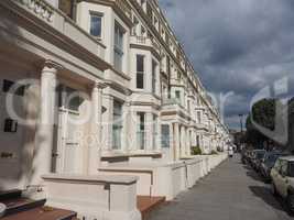 Terraced Houses in London