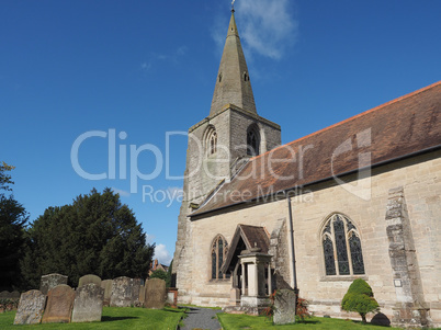 St Mary Magdalene church in Tanworth in Arden