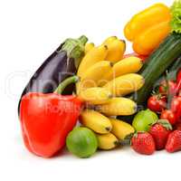 assortment fresh fruits and vegetables