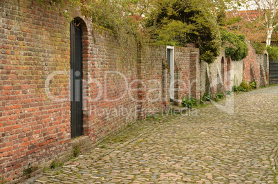 Characteristic medieval lane