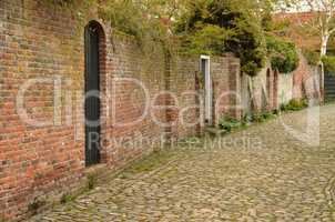 Characteristic medieval lane