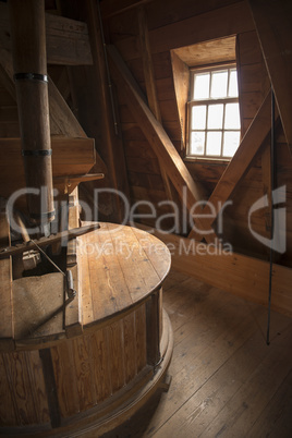 Interior of an historic mill