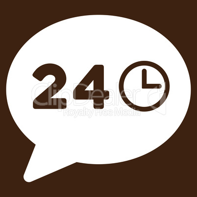 Message Hours Icon