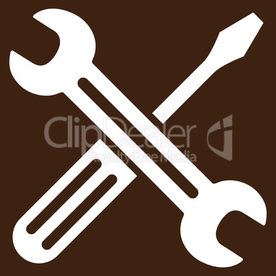 Spanner And Screwdriver Icon