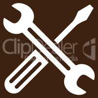 Spanner And Screwdriver Icon