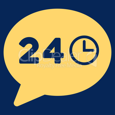 Message Hours Icon