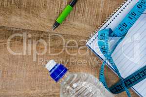 Overhead of healthy persons desk