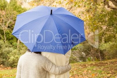 Senior couple in the park