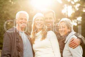 Portrait of a smiling family